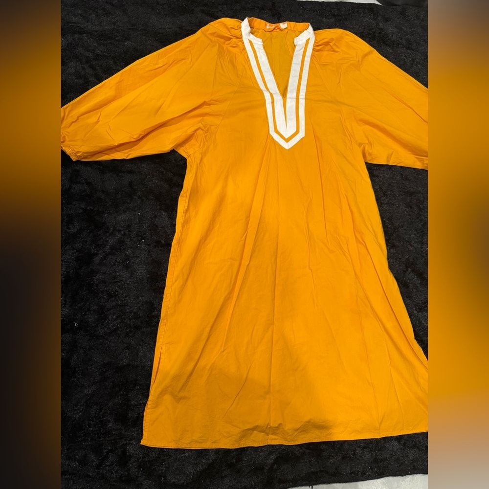 Tory Burch Vibrant Yellow Tunic Top - Picture 7 of 15